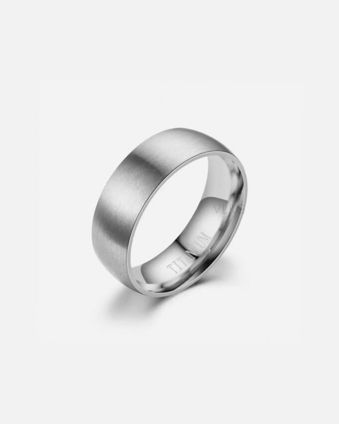 Anillo Titanium Silver