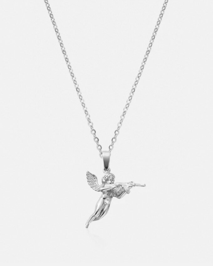 Collar Angel Silver