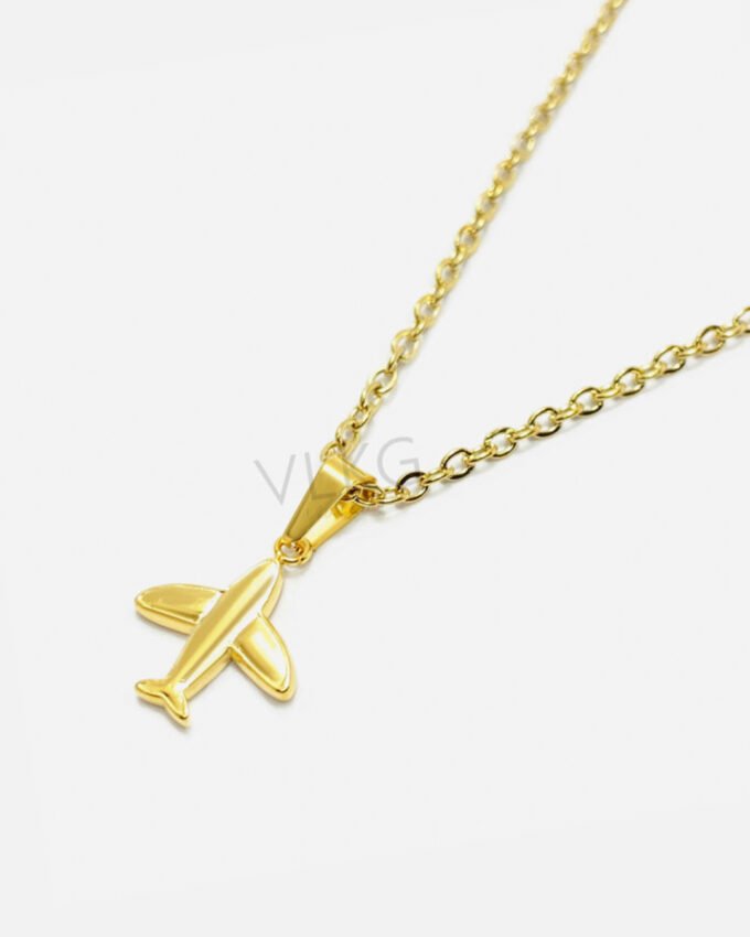Collar Avion Gold