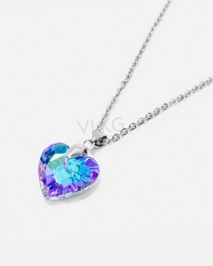 Collar Corazon Cristal