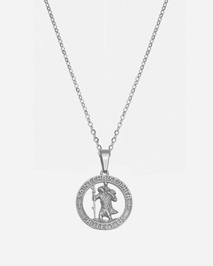 Collar Saint Christopher Silver
