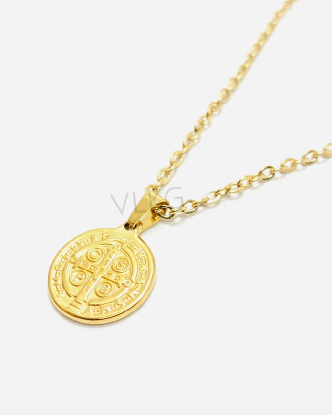 Collar San Benito Gold 12 mm
