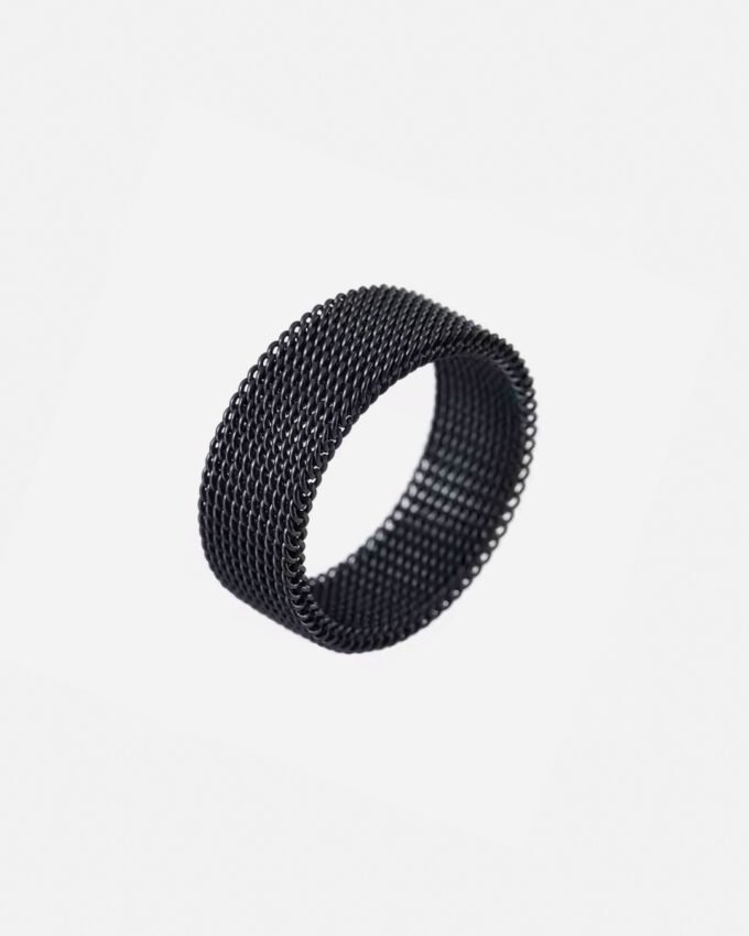 Anillo Mesh Black