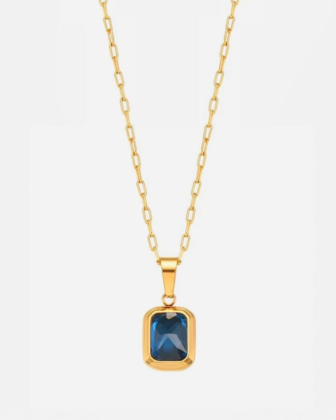 Collar Blue Gold