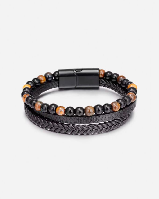 Pulsera Cuero Planet Tiger