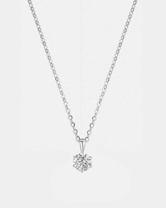 Collar Cubic Plata 925